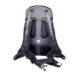 Nokta DetectoBag backpack back view featuring padded mesh straps, lumbar support, and adjustable waist belt.